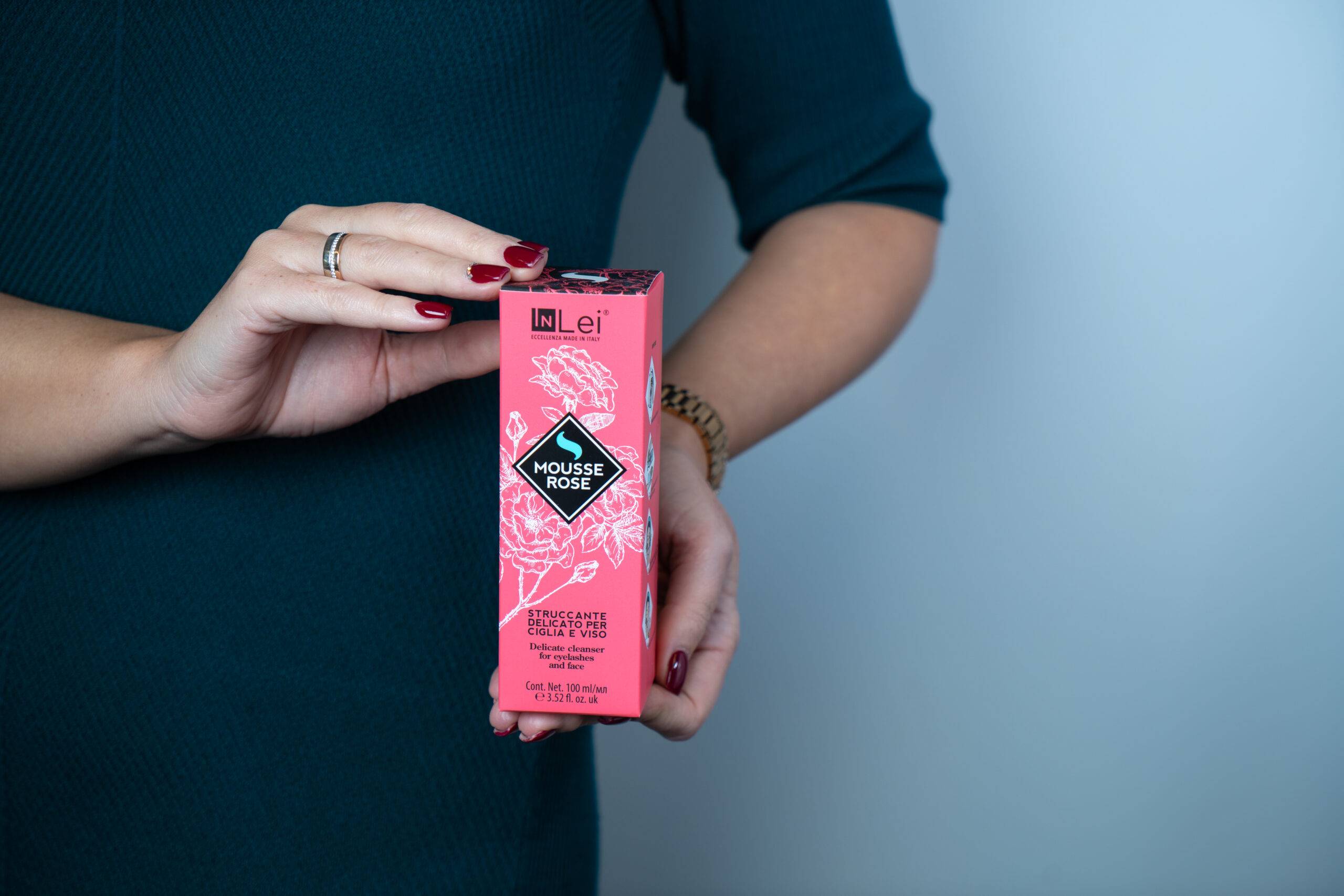 INLEI® „MOUSSE ROSE” SZEMPILLA SAMPON