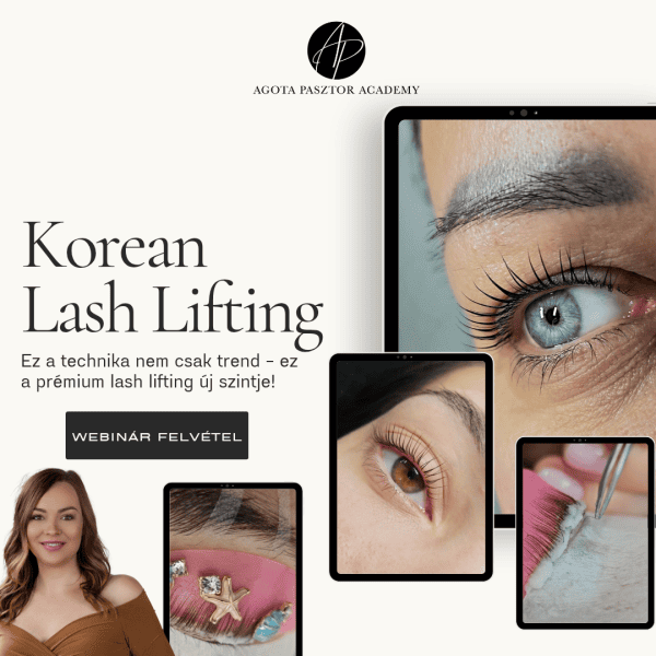 Korean Lash Lifting Webinár