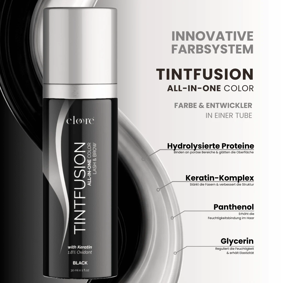 Eloore TINTFUSION-Szemöldök- és szempillafesték fekete - Image 3